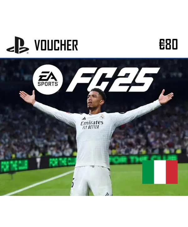 EA SPORTS FC 25 PlayStation Network Card €80 IT PlayStation 5 Key 
